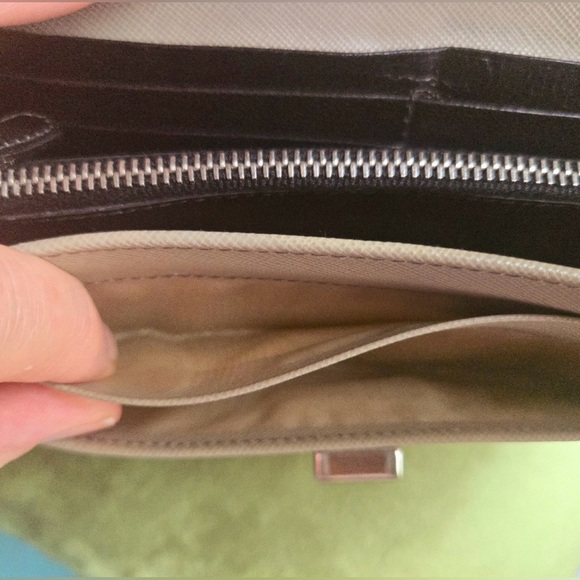 PRADA Like New With Box Saffiano Leather Long Wallet - Picture 5 of 8